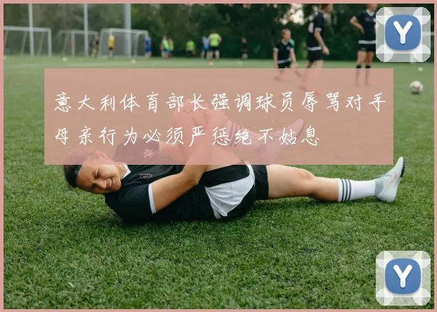 意大利体育部长强调球员辱骂对手母亲行为必须严惩绝不姑息